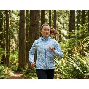 New Balance Womens Running Windbreaker Watercolor Tie-Dye  Size: L